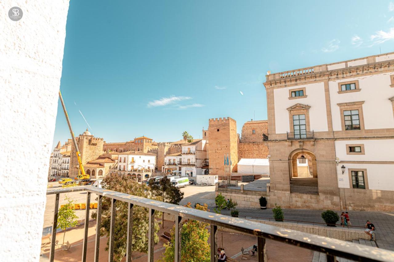 Apartamentos Soho Boutique Plaza Mayor Caces المظهر الخارجي الصورة