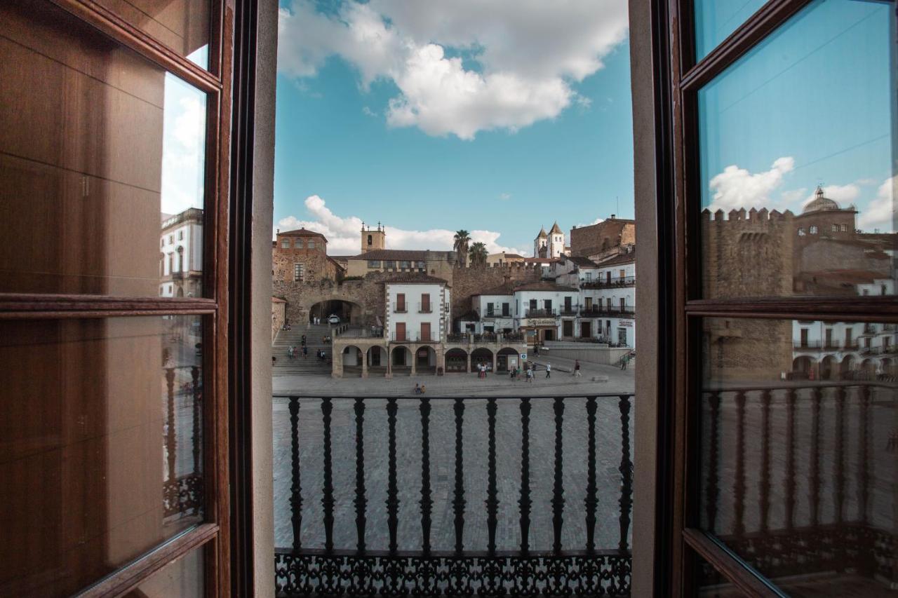 Apartamentos Soho Boutique Plaza Mayor Caces المظهر الخارجي الصورة